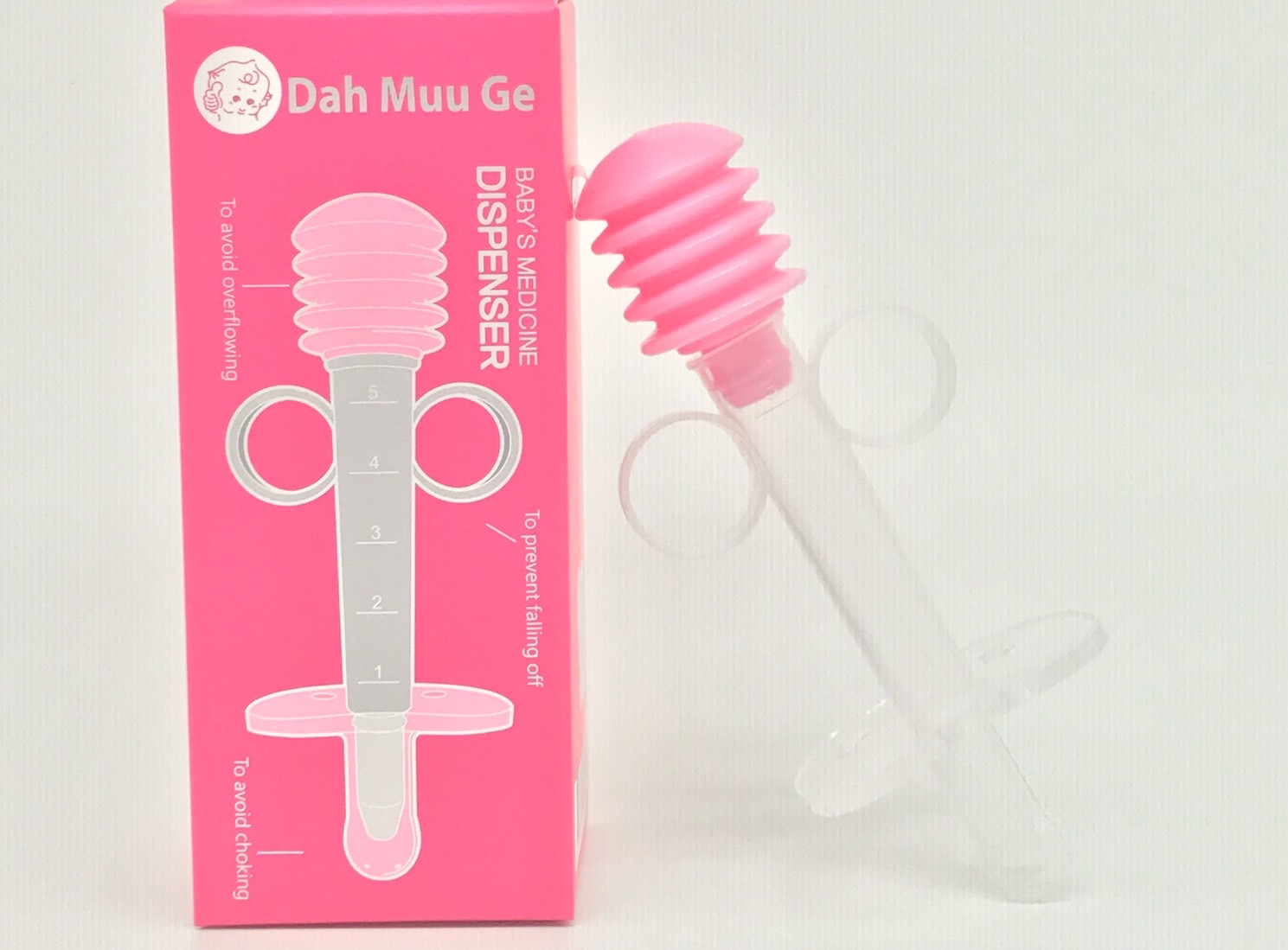 Dahmuuge Baby Medicine Feeder with Pacifier type (non-sterile)